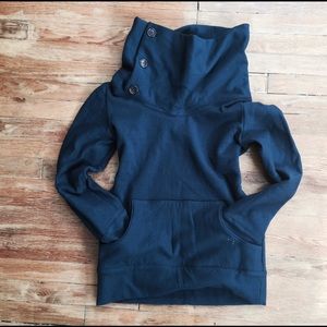 Mega Cowl “Hider” Navy Sweater/Sweatshirt